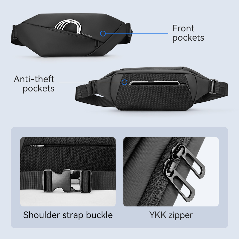 MARK RYDEN Men's Waterproof Sl - огляд і ціна Travel Backpack Anti Theft