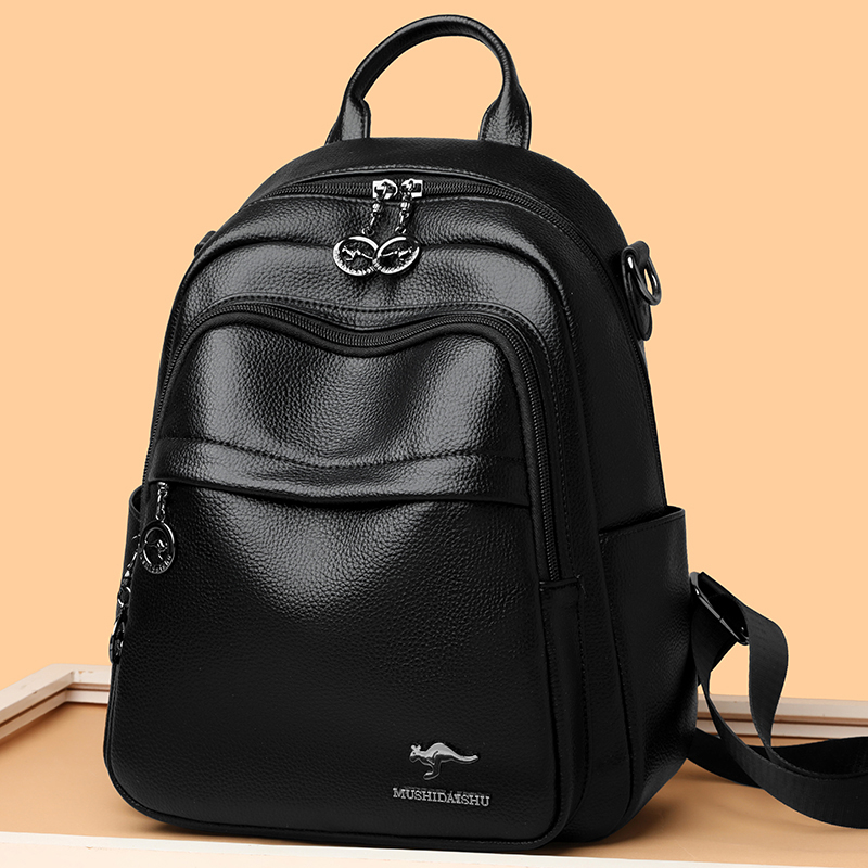 2026 Waterproof PU Leather Wom - огляд і ціна Travel Backpack Anti Theft