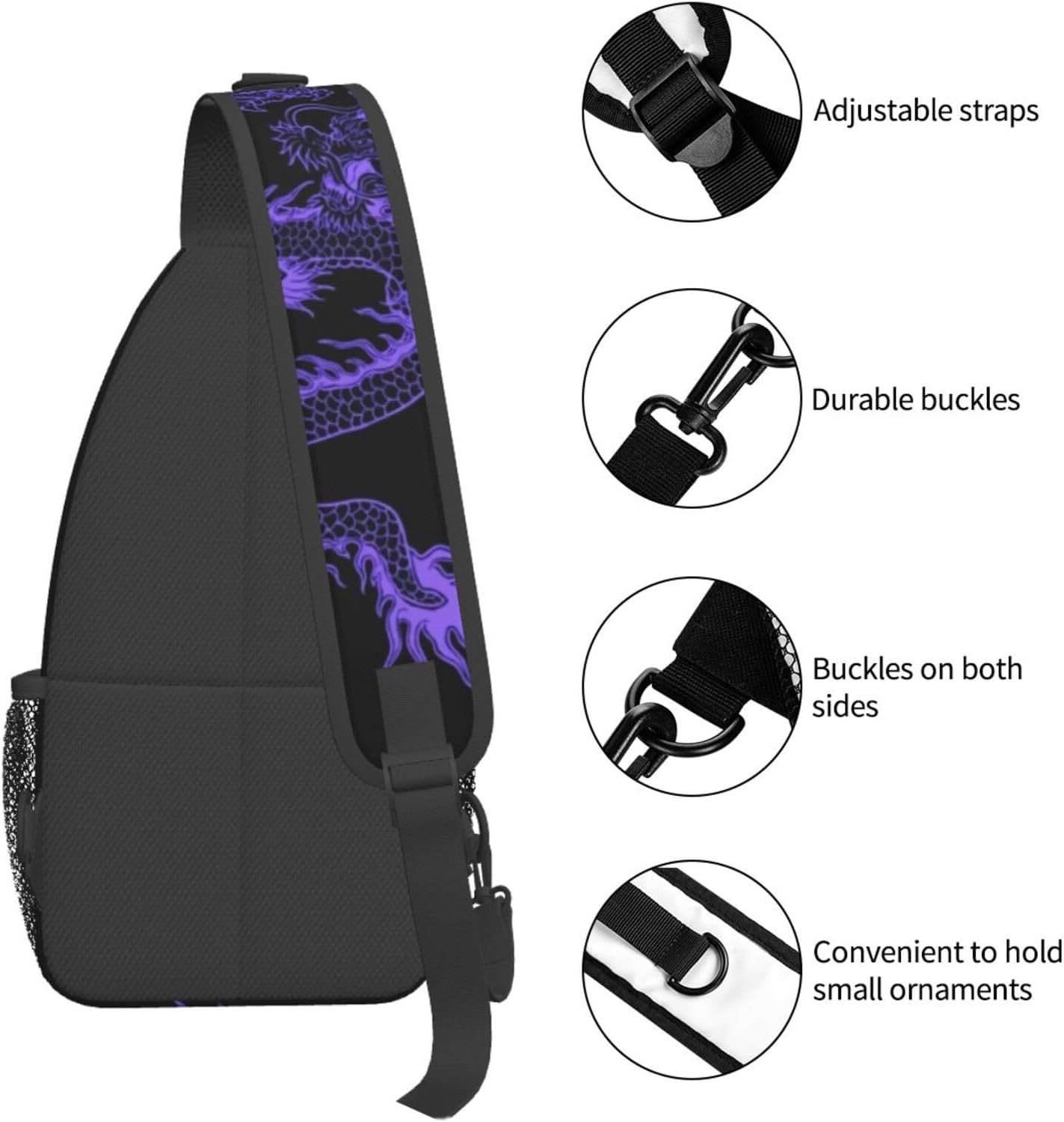 Dragon Casual Daypack Bag Drag - огляд і ціна Sling Backpack Shoulder